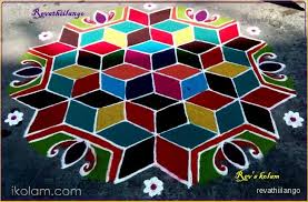 Rangoli Rev S Margazhi Kolam 16 3d Kolam Www Ikolam Com Rangoli Designs Free Hand Rangoli Design Rangoli Designs Flower