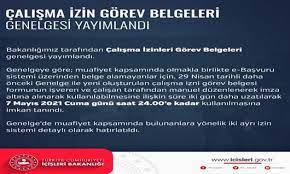 İçişleri bakanlığı genelge ile ilgili tüm video, fotoğraf ve haberler hürriyet'te. Icisleri Bakanligi Tarafindan Calisma Izinleri Gorev Belgeleri Genelgesi Yayimlandi Birecikte