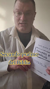 Lectura del secunde psalmo del Biblia, publicate in _Psalmos e Cantico...