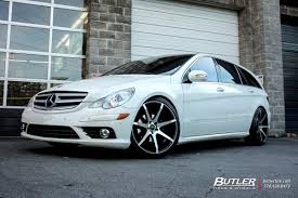 Mercedes R Class With 22in Savini Bm10 Wheels Butlertire Mercedes R500 Lowered Savini Pirelli Mercedes R Class Mercedes Pirelli