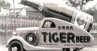 Tiger Beer Caravane Vehicule Drole