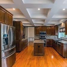 Add some deepness by playing with a bold statement color. Top 75 Best Kitchen Ceiling Ideas Home Interior Designs