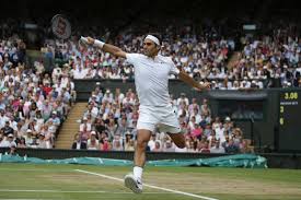Federer's backhand is regarded as one of the most aesthetically pleasing shots in tennis. Roger Federer Hits A Backhand Return To Marin Cilic At Wimbledon Abc News Australian Broadcasting Corporation