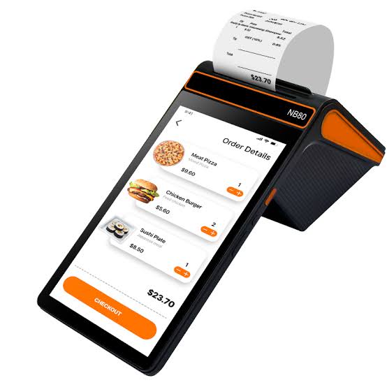 NB80 8" Handheld POS | Portable Android POS Terminal | NORYOX