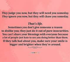 Biggest Ones Guilty Of This Is Jealous Relatives. | Inspirational Quotes,  Life Quotes, Just Do It