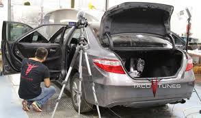 The standard installation position of the subwoofer seat. 2015 Toyota Camry Stereo Overview And Complete Audio Upgrade Speakers Tweeters And Subwoofer Installation Toyota Camry Taco Tunes Toyota Audio Solutions