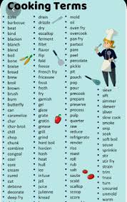 The spruce / diana chistruga many recipes, especially sauce recipes, will call for a liquid. Cooking Terms British School Of English Facebook