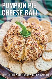 This Festive Holiday Pumpkin Cheese Ball Recipe Is Perfect For Fall And Thanksgiving I Pumpkin Cheese Ball Recipe Cheese Ball Recipes Cheese Ball Recipes Easy