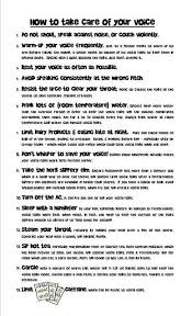 How To Take Care Of Your Voice Teaching Music Music Education Elementary Music Class