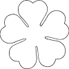 Cut the leaves with the templates on green paper, (i tried 2 kinds of paper: 1