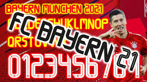 It shows all personal information about the players, including age, nationality, contract duration and current market value. Bayern Munchen 2021 Font Football By Home Design Free Download 100 Youtube