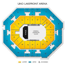 uno lakefront arena tickets