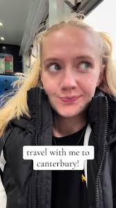 travel to canterbury to spend a week with my long distance girlfriend!  #longdistance #wlw #trains #girlfriend #fyp