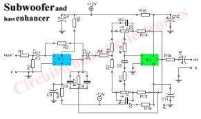 Subwoofer Booster Circuit Subwoofer Amplifier Subwoofer Power Amplifiers