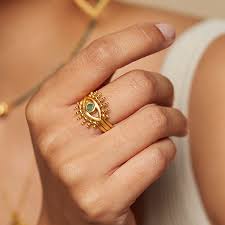 Ring mit bösem Blick