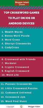 Crossword puzzle game is one of the best crossword apps that are suitable for kids to play on both android and ios system. 20 Top Crossword Games To Play On Ios Or Android Devices In 2020 Games To Play Free Brain Games Word Puzzles