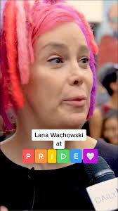 Lana Wachowski (#sense8 and #thematrix ) knows that difference should UNITE  us 🏳️‍🌈 #vancouverpride #pridemonth #pride🌈 #happypridemonth #pride