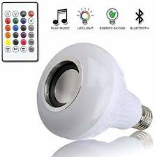 Disko Topu Led Hoparlor Ampul Mp3 Calar Dekoratif Objeler Ampul Led Bluetooth