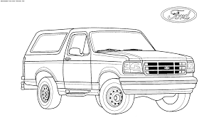 Ford® is built for america. Bronco Coloring Page Coloring Home