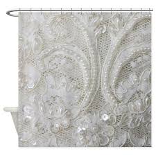 Black And White Shower Curtain Walmart Cafepress Boho Chic French Lace Unique Cloth Shower Curtain Walmart Com Shabby Chic Shower Lace Shower Curtains Shabby Chic Shower Curtain