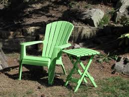 Adams Manufacturing 8500 08 3700 Plastic Quik Fold Side Table Summer Green With Images Side Table Outdoor Chairs Outdoor Decor