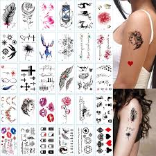 Check spelling or type a new query. 30pcs Kiss Hourglass Cross Temporary Tatoo Fake Tattoo Sticker Flower Butterfly Waterproof Tattoos Tatouage For Women Girl Temporary Tattoos Aliexpress
