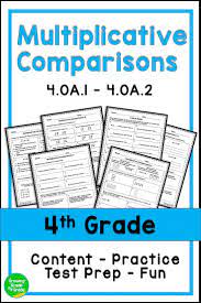 Multiplicative Comparison Practice Worksheets Multiplicative Comparison Word Problems Word Problem Worksheets