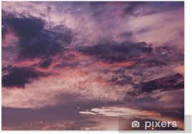 As he posed for a selfie with a subtle smile and the background showed the purple orange hues of the sunset amidst clouds and the still water of the sea afar. Beautiful Purple Sunset After A Thunder Storm Poster Pixers We Live To Change