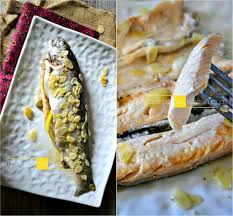 Truites Amandes Papillote Truite Pyrenees A L Aneth Kaderick Alimentation Truite Aneth