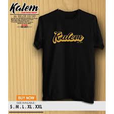 Diskon dengan minimal pesan 18pcs. Jual Original Kalem Clothing Kaos Distro Kalem Desain Simple Klm 002 Di Lapak Kalem Clothing Bukalapak