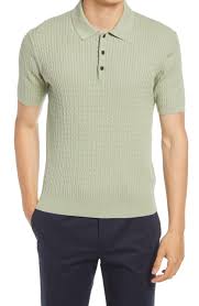We offer quality at the best price and in a sustainable way. Men S Club Monaco Men S Feel Good Cable Knit Polo Size Large Green The Fashionisto