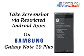 How do i take a screen shot on my samsung galaxy s9? How To Take Screenshot Via Restricted Android Apps On Galaxy S10 Note10 Samsung Fan Club