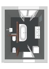 Solitärmöbel wie freistehende badewannen verleihen ihrem bad einen hauch von luxus. Raumaufteilung Mit Abgetrenntem Wc Ohne Badewanne Bad Grundriss Badezimmer Badezimmerideen
