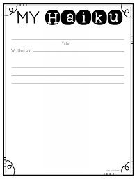 Would you like to write a haiku poem? Free Haiku Writing Paper Playing With Words Poetry Free Writing Humility And Doxology I Wanted To Mention This Free Biography Research Paper Resource Pack That We Also Have Here On