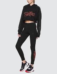 Shop al je adidas producten online in de categorie: Adidas Originals Cotton X Fiorucci Crop Hoodie In Black Lyst