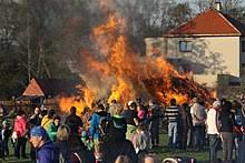 What better way to see out april, than on a mountain top in the company of witches and warlocks? Walpurgis Night Wikipedia