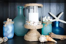 For that reason we made quite interesting diy collection for you. Diy Beach Decor Diy Nautical Candle Holder The Country Chic Cottage