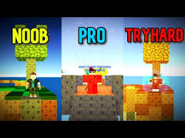 We will also tell you how you can use the rewards and redeem these codes. Noob Vs Pro Vs Tryhard Roblox Skywars Golectures Online Lectures