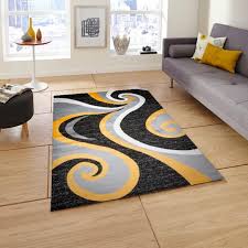 Bring some cheerful optimism to your home with a yellow rug from rugs.com. Mckenzie Area Rug F 7501 Gray Yellow 5 X 7 Walmart Com Walmart Com