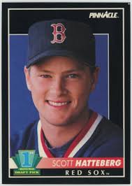1992 Pinnacle Scott Hatteberg Rookie 1st Round Draft Pick Moneyball RC #569 