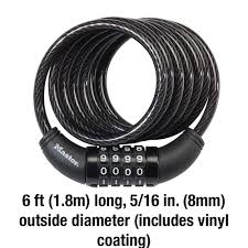 The outside cable television box is usually attached to the outside of a house or apartment. 8114d Combination Cable Lock Master Lock