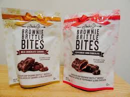 It tastes like a brownie but is crunchy . Sheila G S Brownie Brittle Bites Peppermint Dark Chocolate Review Discuss Cooking Cooking Forums