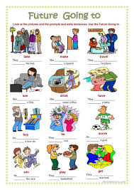Future Going To Worksheet Free Esl Printable Worksheets Made By Teachers Ensenanza De Ingles Colores En Ingles Educacion Ingles
