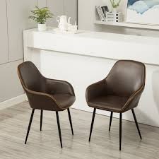 Lansdale Upholstered Dining Chair Reviews Allmodern Faux Leather Dining Chairs Dining Chairs Leather Dining Chairs