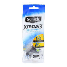 Schick xtreme3® sensitive has 3 blades that flex and pivot to adapt to the contours of your face, so you get a close smooth shave. Purchase Schick Xtreme 3 Sensitive Disposable Razor 1 Count Online At Special Price In Pakistan Naheed Pk