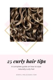 Curls look very flattering on every hair and are very stylish. How To Style Curly Hair Without Heat 25 Ways Like Love Do