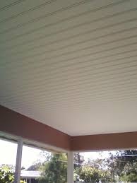 Soffits are typically used as the exposed undersurface of the roof overhang above exterior siding. Vinyl Screen Porch Systems Porch Ceiling Done In Pro Bead Vinyl Soffit Timber Frame Exterior Screen Porch Systems Porch Ceiling