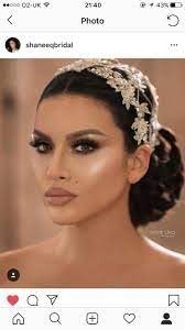 Bridal Hair Accessory Idees De Maquillage Weddingheadpieces Bridal Hair Accessory Bride Hair Jewelry Wedding Hair And Makeup Bridal Hair And Makeup