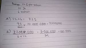 Maybe you would like to learn more about one of these? Pak Iqbal Akan Meminjam Uang Di Bank Dengan Persentase Masnurul