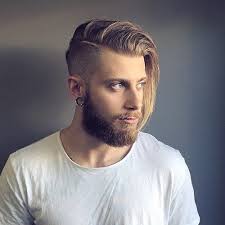 If you're seeking a very specific haircut, it's often best to find equally specific references to show your stylist. 50 Stately Long Hairstyles For Men To Sport With Dignity Medium Hair Styles Shaved Side Hairstyles Mens Haircut Shaved Sides